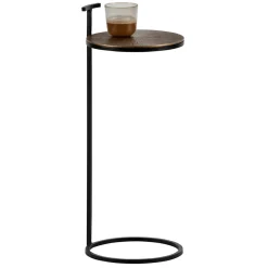 Wohnen Telefontische*3 Anstelltische in Rund Loft Style - Etobina (dreiteilig)