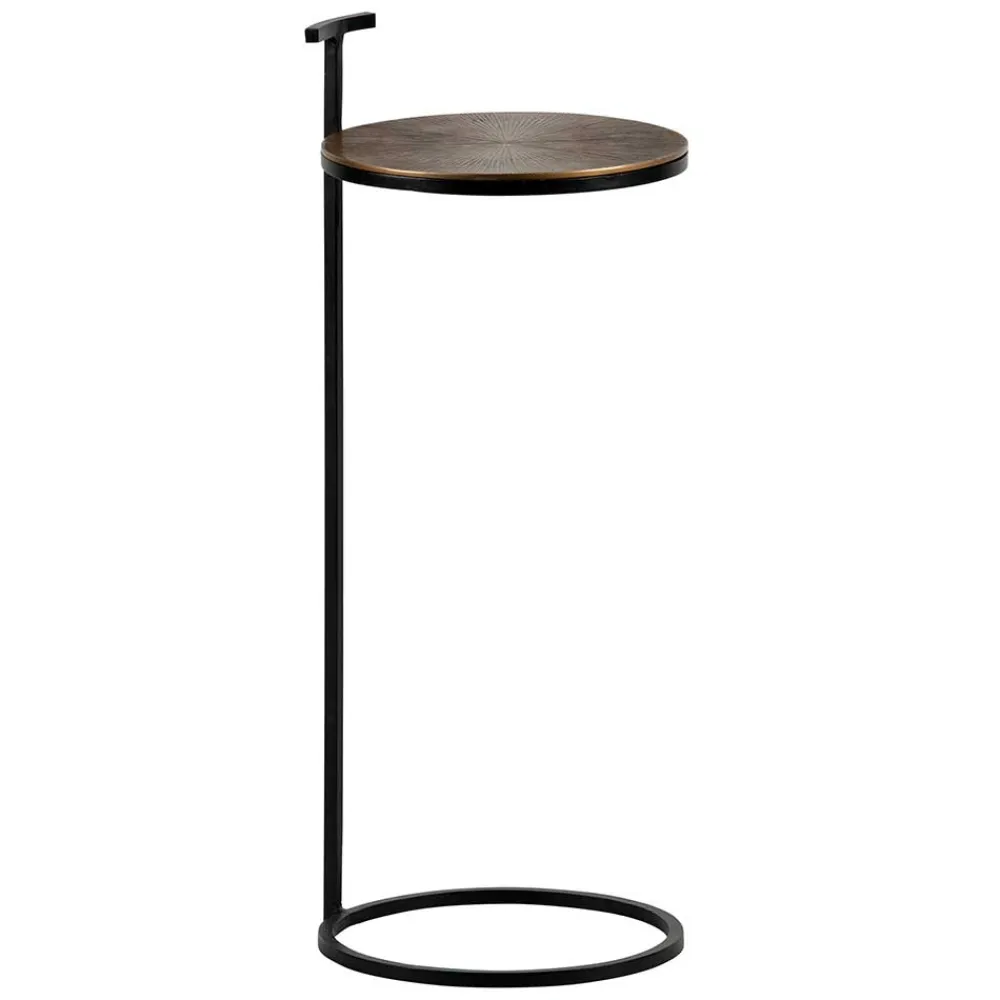 Wohnen Telefontische*3 Anstelltische in Rund Loft Style - Etobina (dreiteilig)