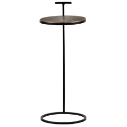 Wohnen Telefontische*3 Anstelltische in Rund Loft Style - Etobina (dreiteilig)