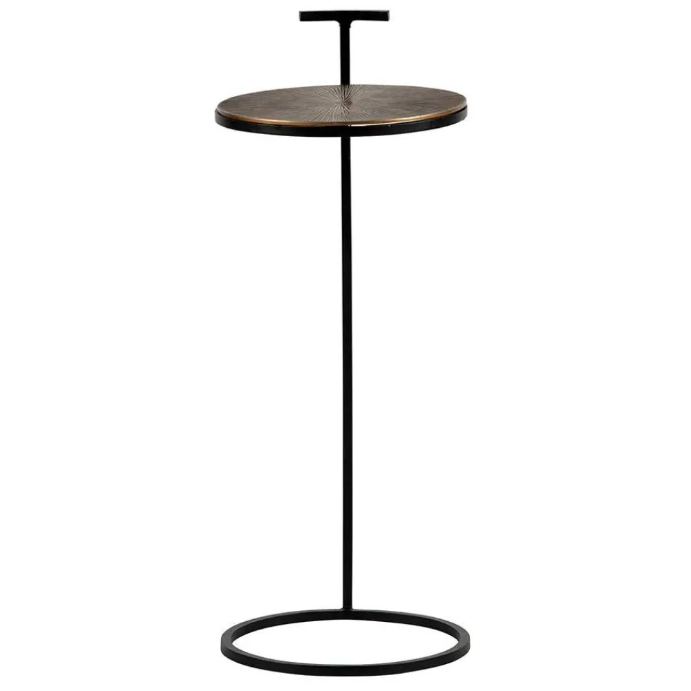 Wohnen Telefontische*3 Anstelltische in Rund Loft Style - Etobina (dreiteilig)