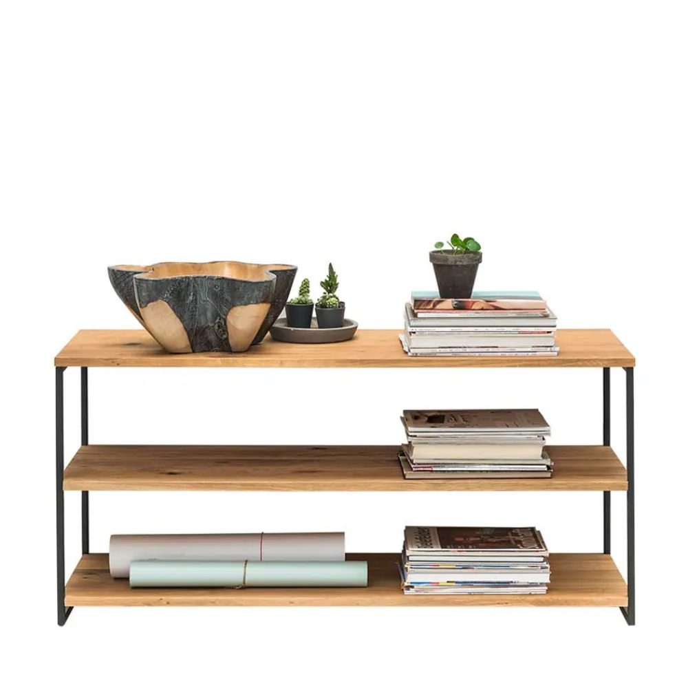 Wohnen 3 Böden Regal in 120 cm oder 160 cm Breite - Sluganov II