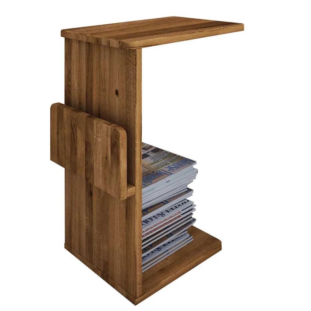 Wohnen 190 cm Bettanlage im Retro Design - Hardus (dreiteilig)