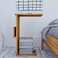 Wohnen 190 cm Bettanlage im Retro Design - Hardus (dreiteilig)