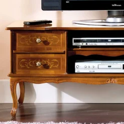 Wohnen Tv & Hifi-Möbel|Tv & Hifi-Möbel*123 cm breite TV Kommode Agosto im Barockstil