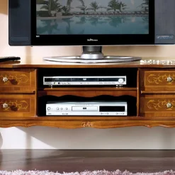 Wohnen Tv & Hifi-Möbel|Tv & Hifi-Möbel*123 cm breite TV Kommode Agosto im Barockstil
