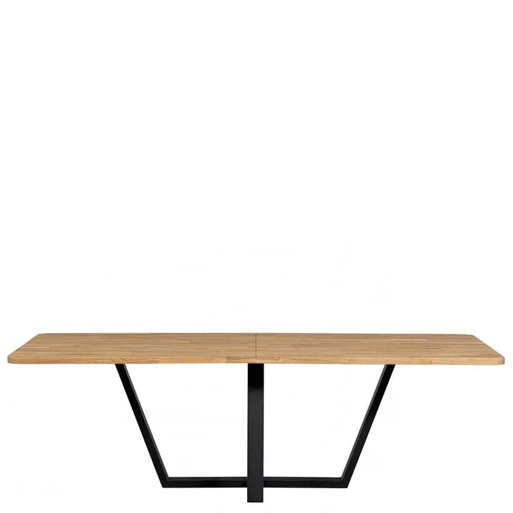 Wohnen 240 cm breiter Esszimmertisch aus Eichenholz - Serinina