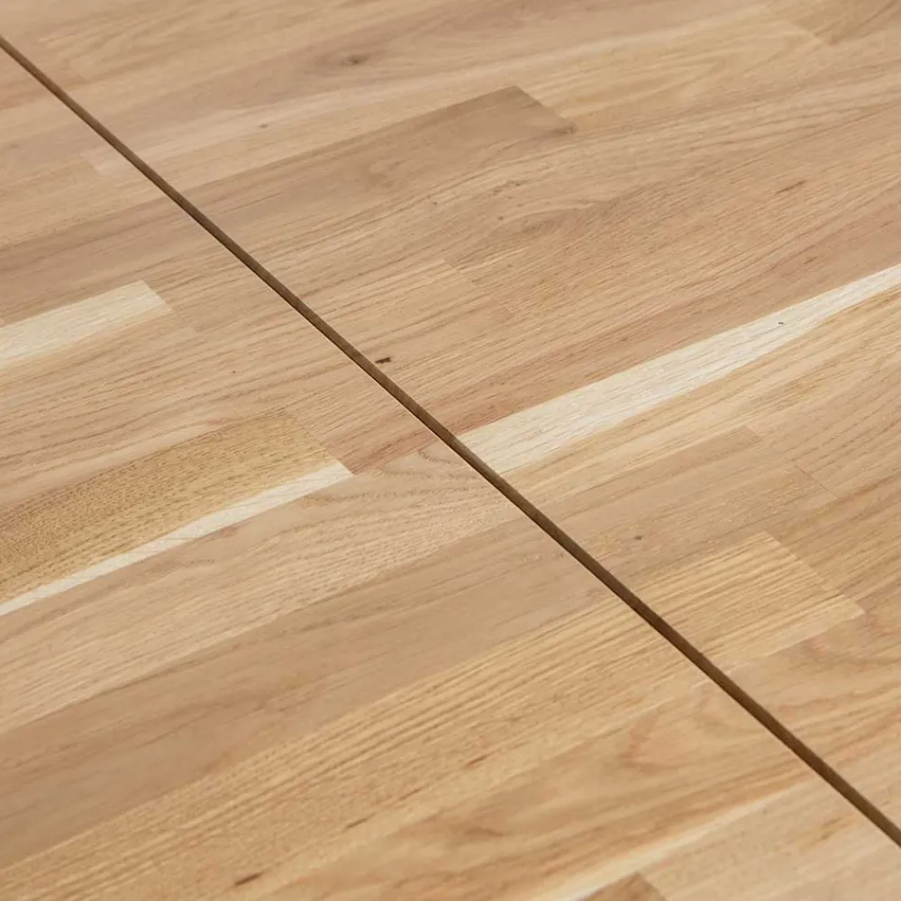 Wohnen 240 cm breiter Esszimmertisch aus Eichenholz - Serinina