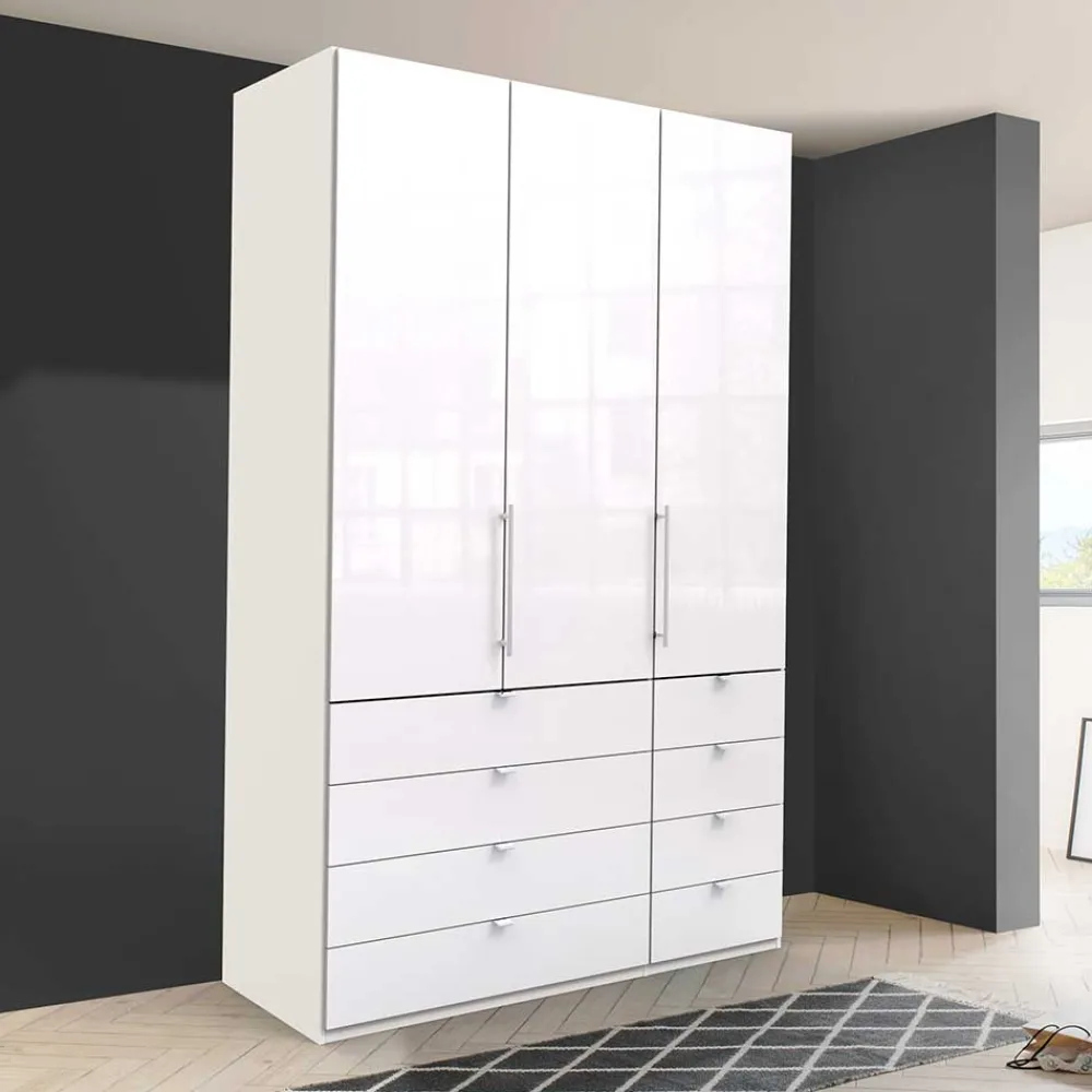 Wohnen 150 cm breiter Kombischrank fürs Schlafzimmer - Dolienca