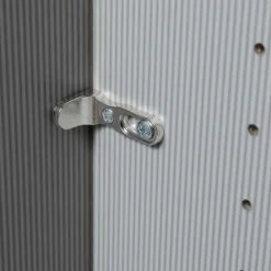 Wohnen 100 cm breiter Schlafzimmerschrank in Hellgrau - Nucina