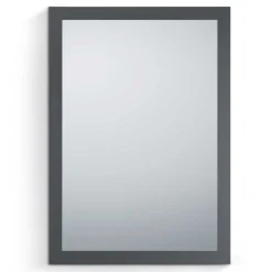 Wohnen Spiegel|Flurspiegel*48 cm breiter Spiegel in Anthrazit - Vertelli