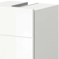 Wohnen 38 cm breiter Waschbeckenschrank in Weiß - Vitablos
