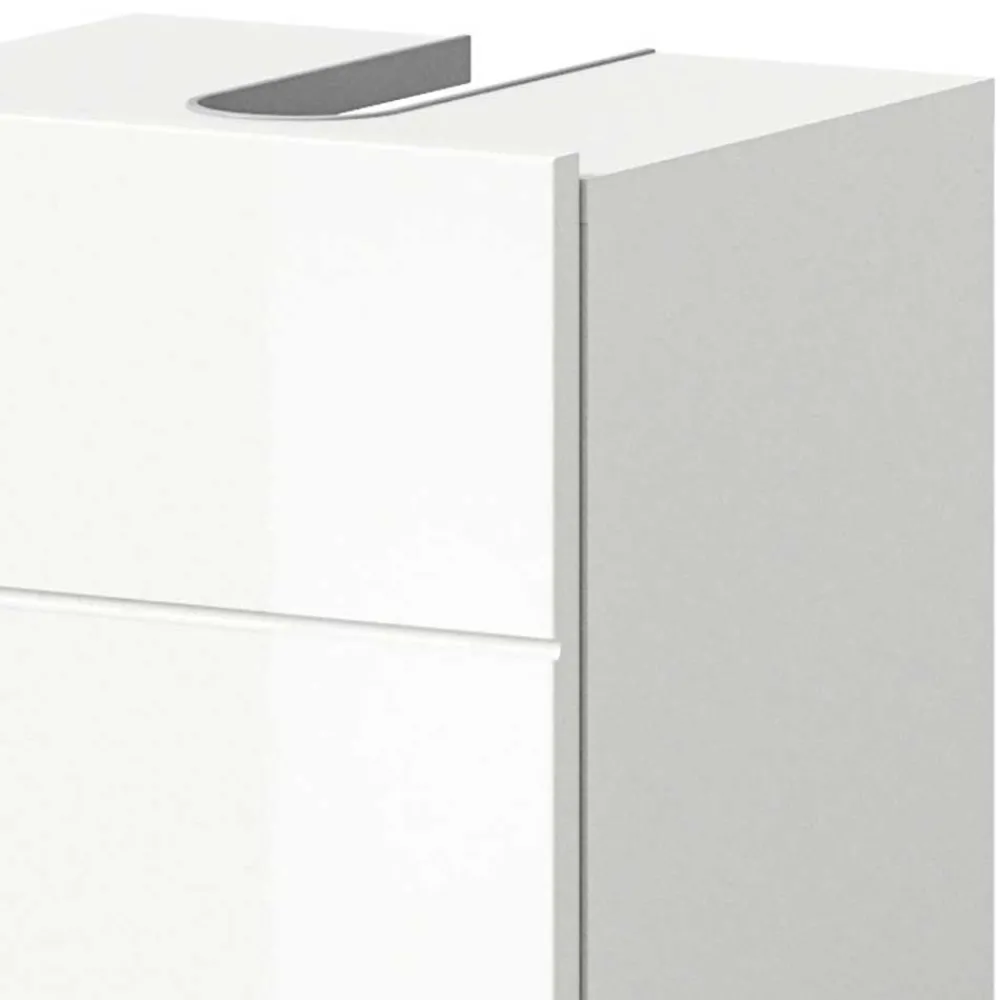 Wohnen 38 cm breiter Waschbeckenschrank in Weiß - Vitablos