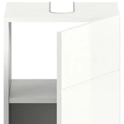 Wohnen 38 cm breiter Waschbeckenschrank in Weiß - Vitablos