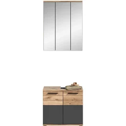 Wohnen 60 cm breiter Waschplatz fürs Bad - Depart (zweiteilig)