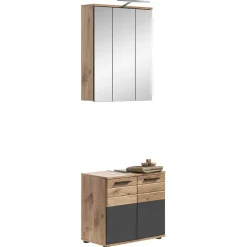 Wohnen 60 cm breiter Waschplatz fürs Bad - Depart (zweiteilig)