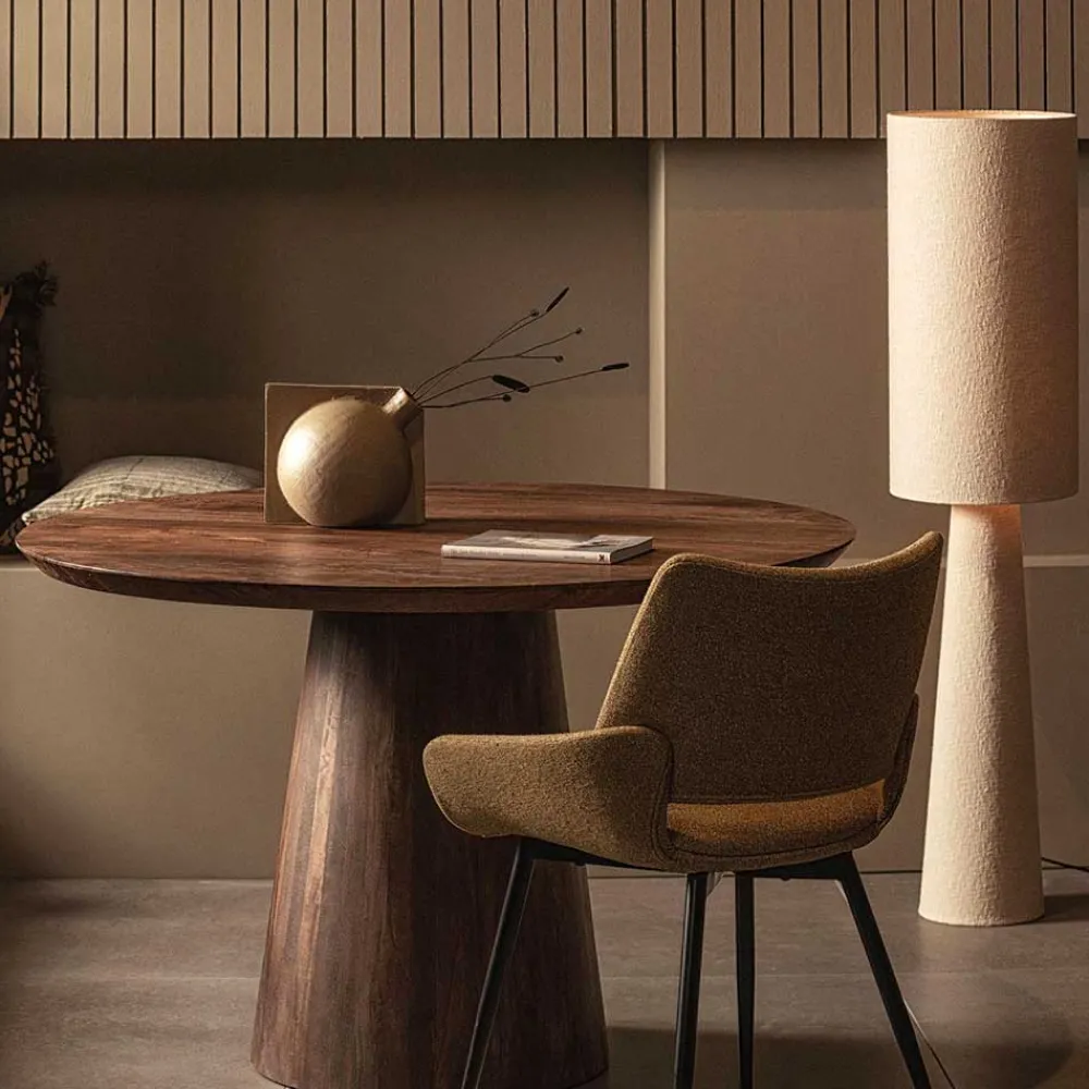 Wohnen Lampen & Leuchten*130 cm hohe Stehleuchte in Beige - Vacances