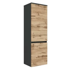 Wohnen 135 cm hoher Bad Schrank mit zwei Türen - Endely