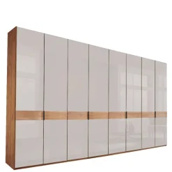 Wohnen 236 cm hoher Kleiderschrank mit acht Türen - Dilacco