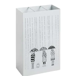 Wohnen 48 cm Hoher Schirmständer in Weiß - Morian