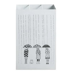 Wohnen 48 cm Hoher Schirmständer in Weiß - Morian