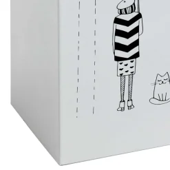 Wohnen 48 cm Hoher Schirmständer in Weiß - Morian