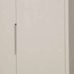 Wohnen Kommoden|Esszimmerschränke*149 cm hoher Schrank in Hellgrau - Lergavano