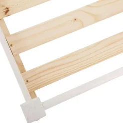 Wohnen Kindermöbel|Kinderbetten*175 cm hohes Hochbett mit Leiter in Weiß - Saludio