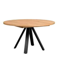 Wohnen Esszimmertische|Tische*135 cm runder Esstisch in modernem Design - Mocima