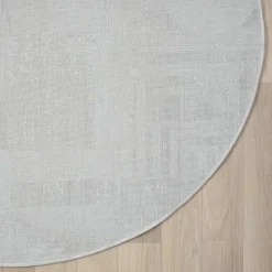 Wohnen 120 cm runder Teppich gemustert - Anika