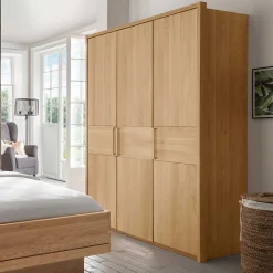 Wohnen Jugendzimmerschränke*150 cm Schlafzimmer Schrank mit drei Türen - Emdsiva II