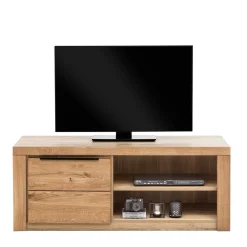 Wohnen Sideboards & Kommoden|Sideboards & Kommoden*130 cm schmales TV Board mit Tür & 2 Fächern - Nelenia