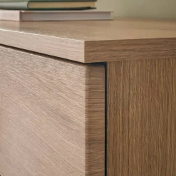 Wohnen 200 cm Sideboard mit Glaseinsätzen - Brocus