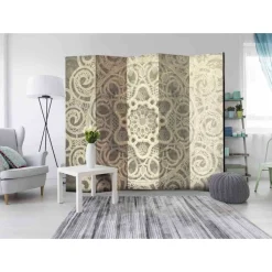 Wohnen Wohnzimmer-Regale|Paravents*5 Elemente Paravent faltbar - Lachea