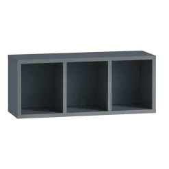 Wohnen Skandinavische Möbel|Badregale*3 Fächer Badregal in Petrol Blau - Matrera