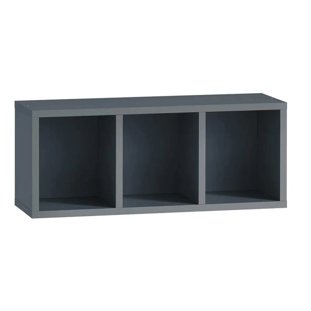 Wohnen Skandinavische Möbel|Badregale*3 Fächer Badregal in Petrol Blau - Matrera