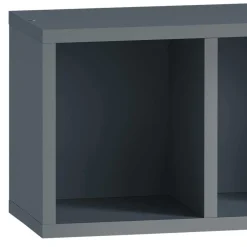 Wohnen Skandinavische Möbel|Badregale*3 Fächer Badregal in Petrol Blau - Matrera