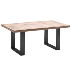 Wohnen 5 Größen Esstisch mit Massivholzplatte - Astalgo