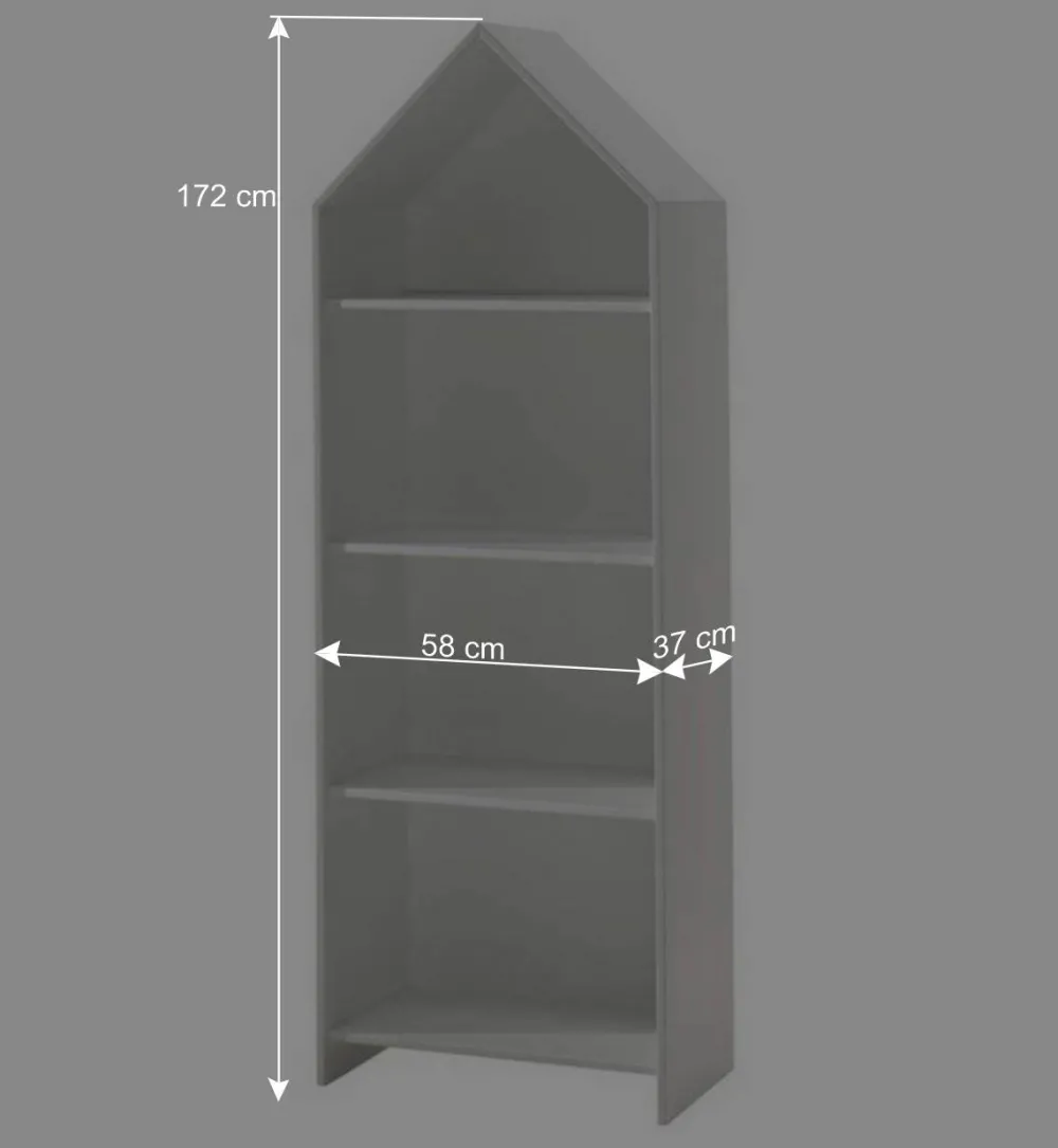 Kinder Wohnen 4 Kinderzimmer Schränke & Regal - Indefiva (fünfteilig)