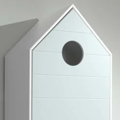 Kinder Wohnen 4 Kinderzimmer Schränke & Regal - Indefiva (fünfteilig)