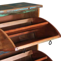 Wohnen Shabby Chic Möbel|Schuhschränke*3 Klappen Schuhkommode im Shabby Chic - Jamaica