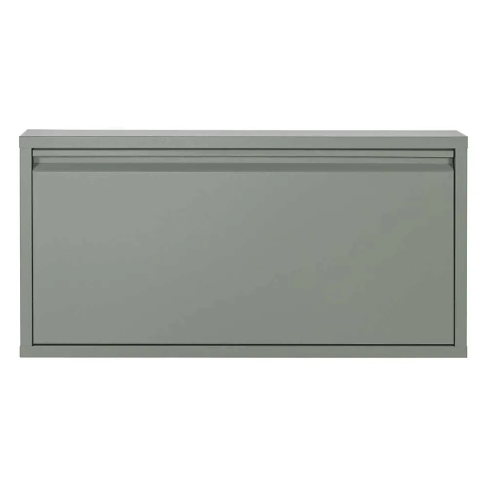 Wohnen 1 Klappen Schuhschrank in Graugrün - Brisco