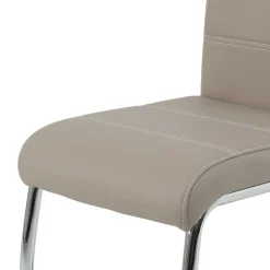 Wohnen Wohnzimmerstühle*2 oder 4 Essstühle in Kunstleder Beige - Banda (Set)