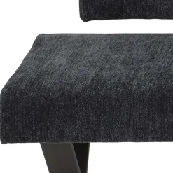 Wohnen Küchenbänke|Esszimmerbänke*3 Personen Eckbank in Anthrazit - Pricenta