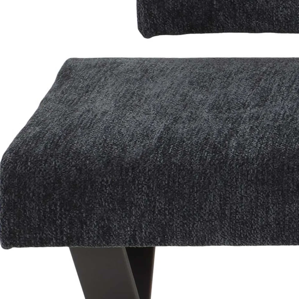 Wohnen Küchenbänke|Esszimmerbänke*3 Personen Eckbank in Anthrazit - Pricenta