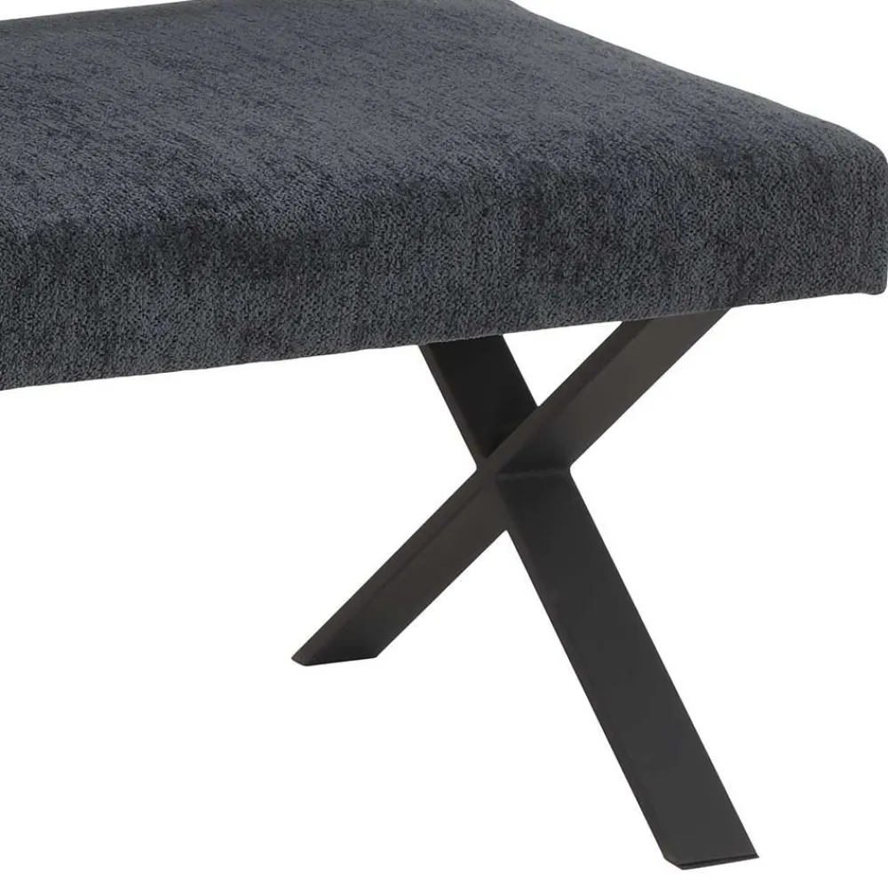 Wohnen Küchenbänke|Esszimmerbänke*3 Personen Eckbank in Anthrazit - Pricenta