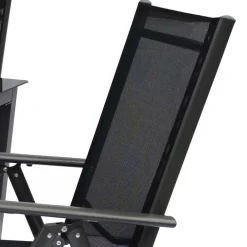 Wohnen Balkonmöbel|Terrassenmöbel*8 Personen Garten-Sitzgruppe Set - Micaelo (neunteilig)