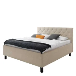 Wohnen Jugendbetten*2 Personen Polsterbett mit 120 cm Kopfteil - Piton