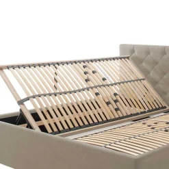 Wohnen Jugendbetten*2 Personen Polsterbett mit 120 cm Kopfteil - Piton