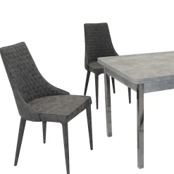 Wohnen Küchen-Essgruppen|Esszimmer Komplett*4 Personen Tischgruppe günstig - Times (fünfteilig)