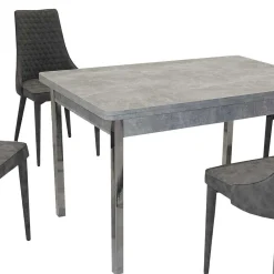 Wohnen Küchen-Essgruppen|Esszimmer Komplett*4 Personen Tischgruppe günstig - Times (fünfteilig)